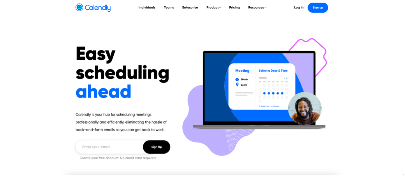 Calendly Hoe maak ik een account aan?